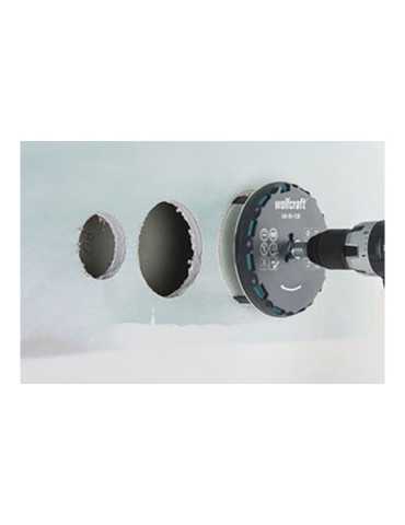 Sierra de Corona Ajustable Ah 45-130 Medidas: Ø45 - 130 mm WOLFCRAFT 2