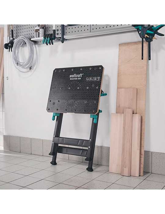 Mesa de Trabajo y Sujeción Master 650 Ergo WOLFCRAFT