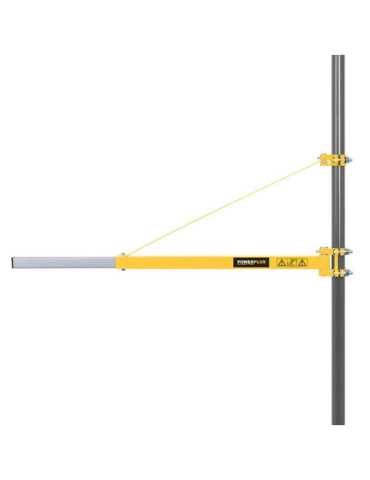 Brazo Soporte Pivotante para Polipasto 750-1150mm POWERPLUS