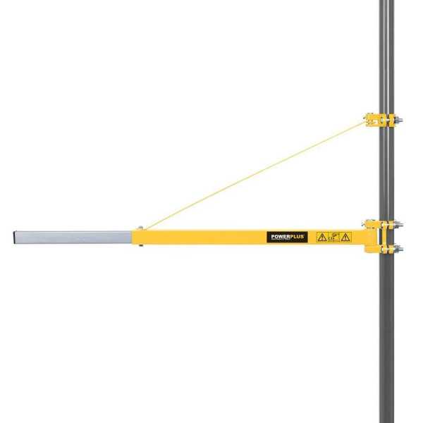 Brazo Soporte Pivotante para Polipasto 750-1150mm POWERPLUS