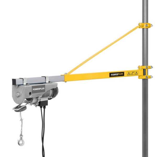 Brazo Soporte Pivotante para Polipasto 750-1150mm POWERPLUS