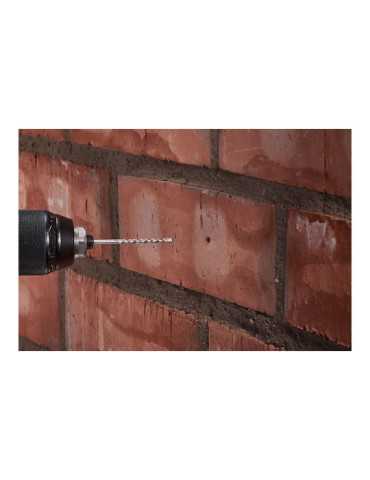 Broca Especial para Hormigón, Juego 9 Piezas, Ø3,00 - Ø10,00 mm WOLFCRAFT 2