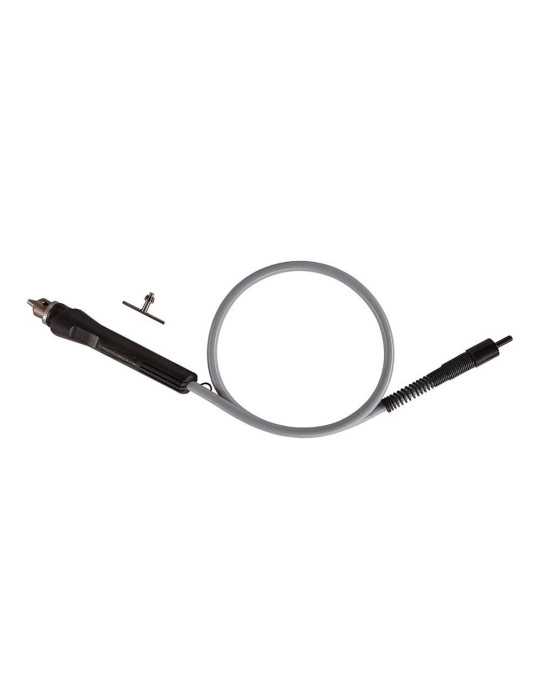 Eje Flexible con Portabrocas para Taladro Ø8 mm, Longitud 1300 mm WOLFCRAFT