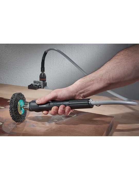 Eje Flexible con Portabrocas para Taladro Ø8 mm, Longitud 1300 mm WOLFCRAFT