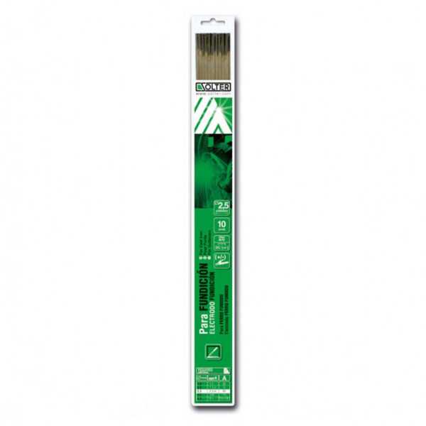 Electrodo para Fundición Enici Ø2,5 mm, Blister 10 uds SOLTER