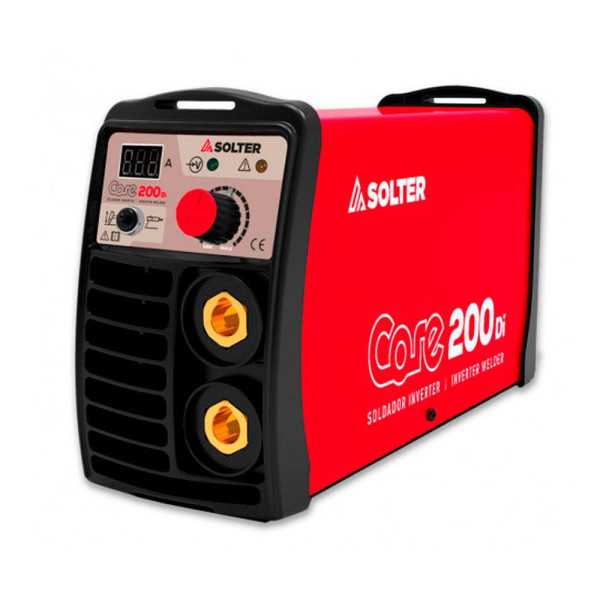 Equipo de Soldadura Inverter Core 200Di con Accesorios SOLTER
