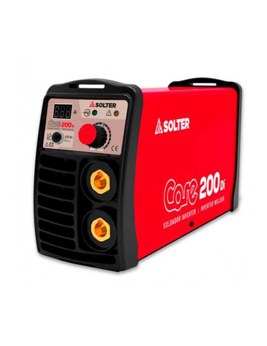 Equipo de Soldadura Inverter Core 200Di con Accesorios SOLTER