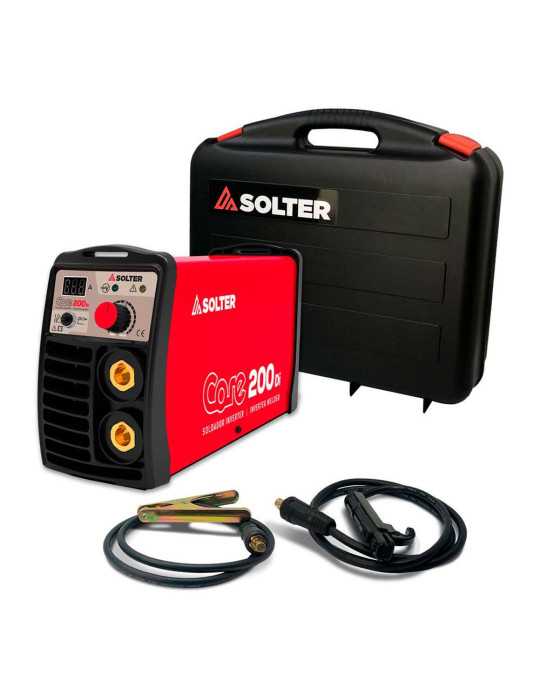 Equipo de Soldadura Inverter Core 200Di con Accesorios SOLTER