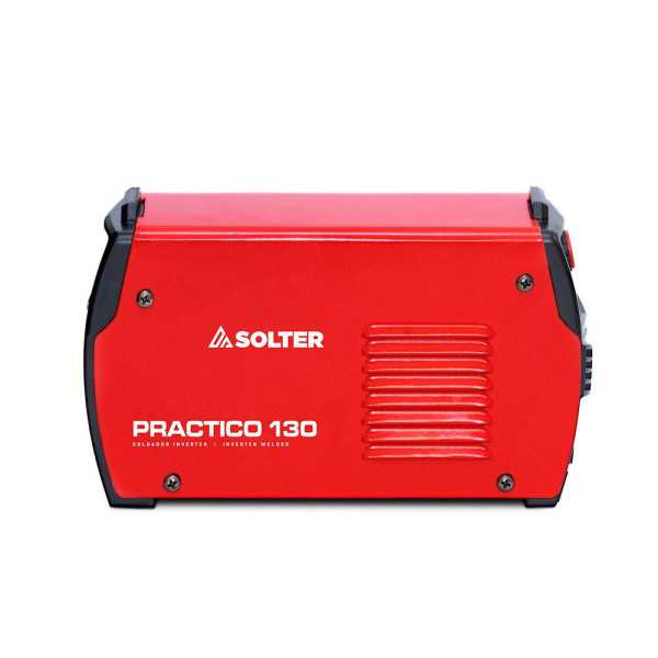 Equipo de Soldadura Inverter Practico 130 SOLTER