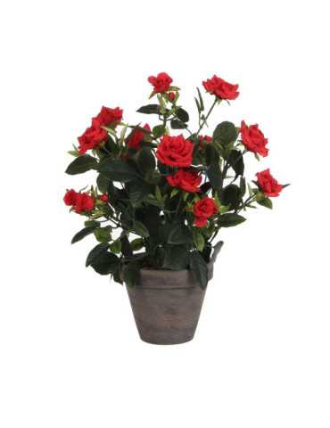 Maceta de Rosal Rojo, Ø11,5 x 33 x 25 cm MICA DECORATIONS