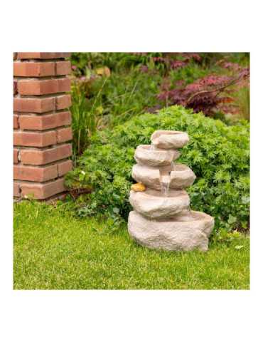 Fuente de Poliresina para Interior y Exterior, 18 x 23 x 35 cm LUMINEO 2