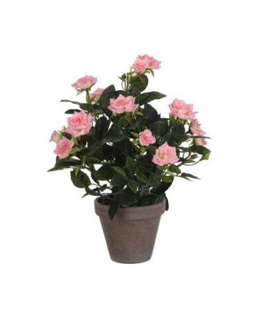 Maceta de Rosal Rosa, Ø11,5 x 33 x 25 cm MICA DECORATIONS
