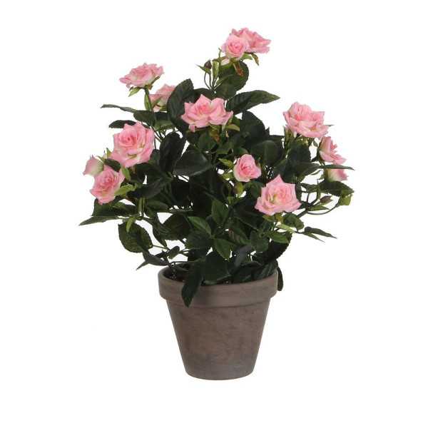 Maceta de Rosal Rosa, Ø11,5 x 33 x 25 cm MICA DECORATIONS