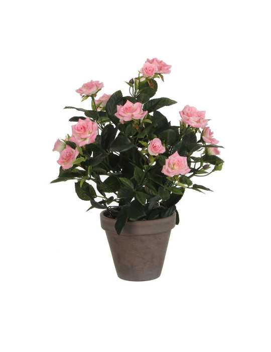 Maceta de Rosal Rosa, Ø11,5 x 33 x 25 cm MICA DECORATIONS