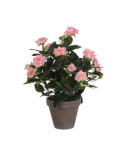 Maceta de Rosal Rosa, Ø11,5 x 33 x 25 cm MICA DECORATIONS