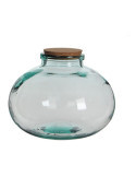 Bote de Cristal Redondo Olly con Tapón de Corcho Ø29 x 23 cm MICA DECORATIONS