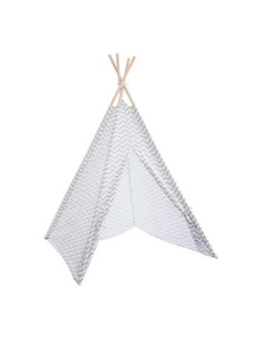 Tipi Gris con Funda de Almacenaje 160x120x120cm ATMOSPHERA