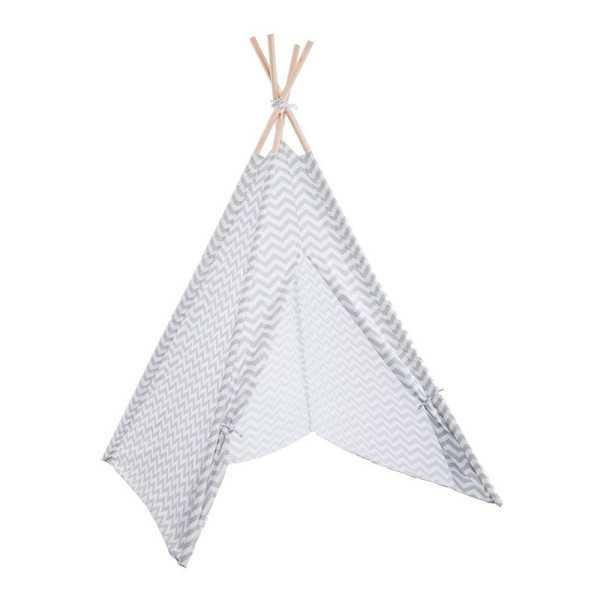 Tipi Gris con Funda de Almacenaje 160x120x120cm ATMOSPHERA