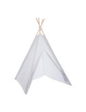Tipi Gris con Funda de Almacenaje 160x120x120cm ATMOSPHERA