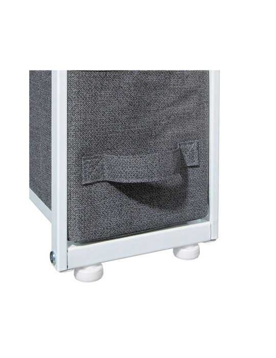 Cajonera Estrecha Gris Oscuro 73,5 x 48 x 20 cm 5FIVE