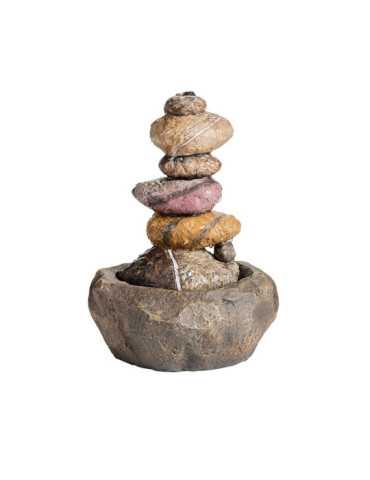 Fuente de Poliresina para Interior y Exterior, 22 x 22 x 30 cm LUMINEO