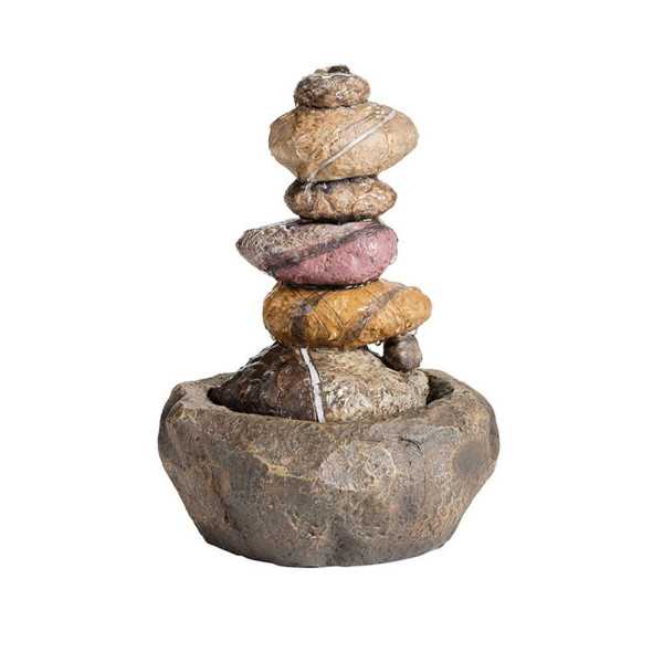 Fuente de Poliresina para Interior y Exterior, 22 x 22 x 30 cm LUMINEO