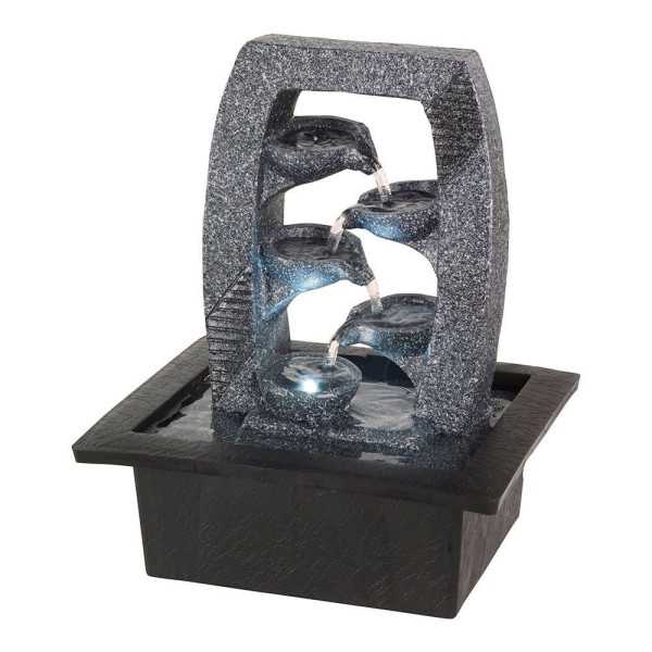 Fuente de Poliresina para Interior y Exterior Modelos Variados 21,5 x 18,5 x 25 cm LUMINEO