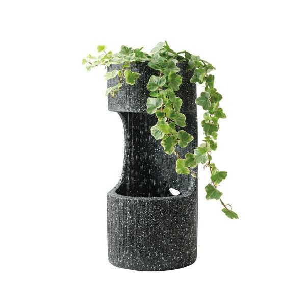 Fuente Cilíndrica para Interior y Exterior IP44, Colores Surtidos, Ø16 x 35 cm LUMINEO
