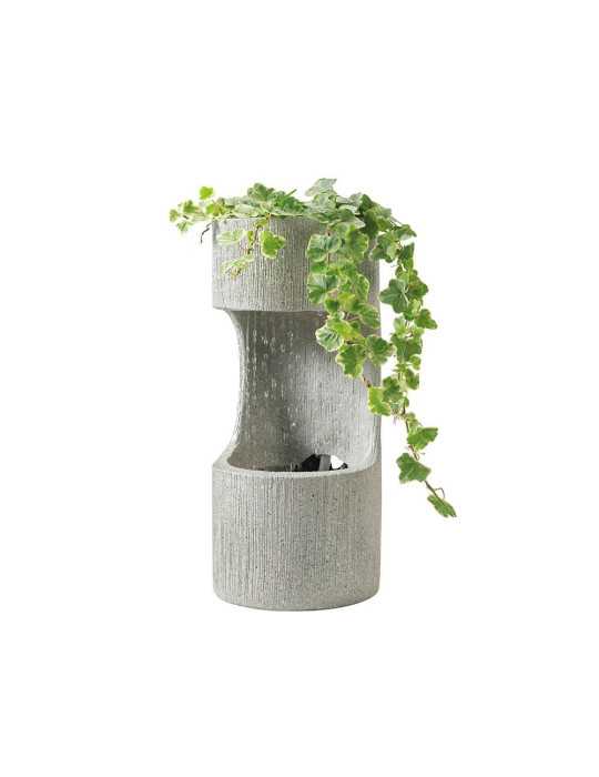 Fuente Cilíndrica para Interior y Exterior IP44, Colores Surtidos, Ø16 x 35 cm LUMINEO