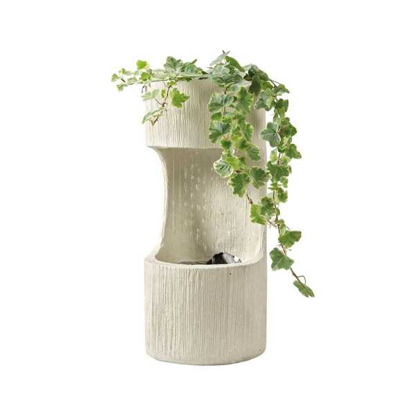 Fuente Cilíndrica para Interior y Exterior IP44, Colores Surtidos, Ø16 x 35 cm LUMINEO