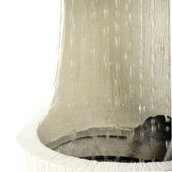 Fuente Cilíndrica para Interior y Exterior IP44, Colores Surtidos, Ø16 x 35 cm LUMINEO