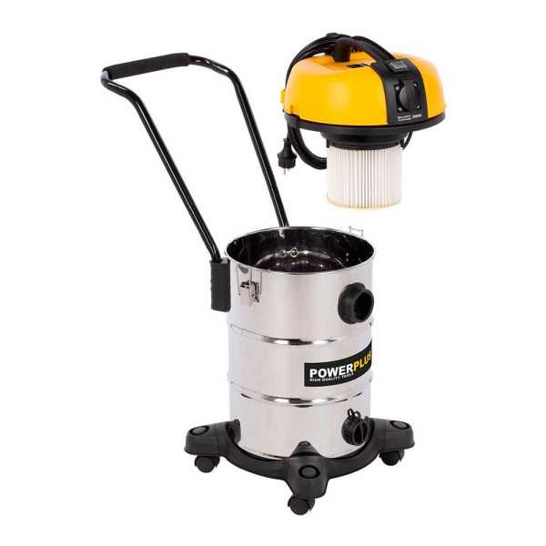 Aspirador Húmedo/Seco 1200 W, 30 L POWERPLUS