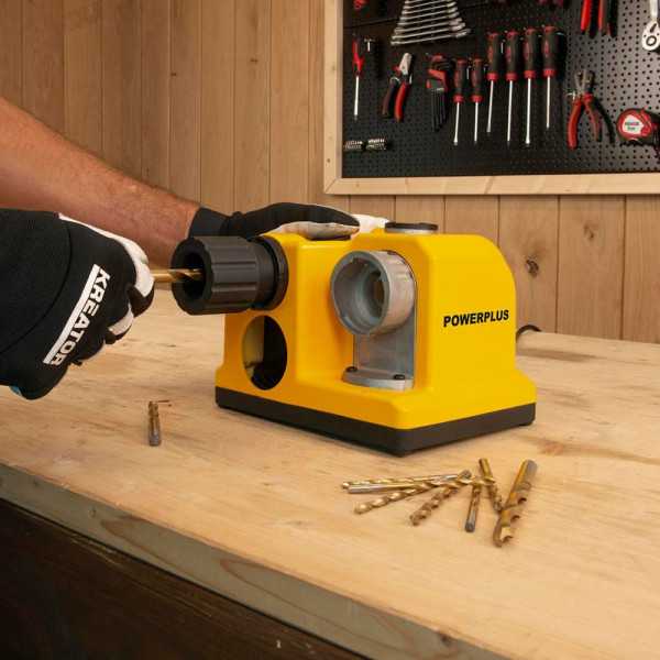Afilador de Brocas 80 W POWERPLUS