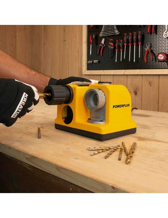Afilador de Brocas 80 W POWERPLUS