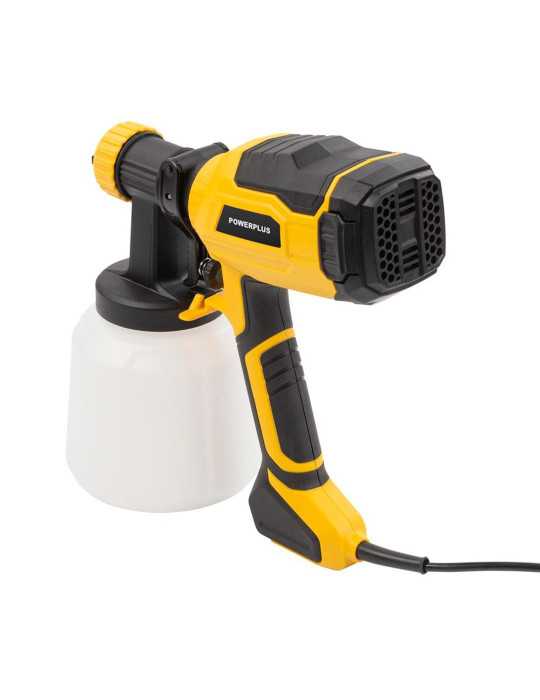 Pistola de Pintura Hvlp 500 W, 1400 ml POWERPLUS