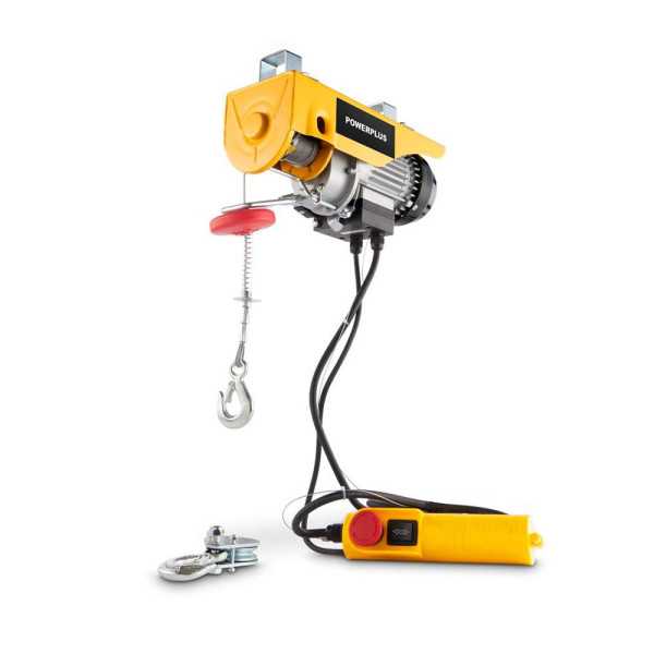 Polipasto Eléctrico 500 W 100/200 kg POWERPLUS