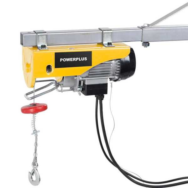 Polipasto Eléctrico 500 W 100/200 kg POWERPLUS