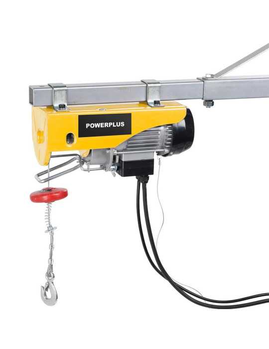 Polipasto Eléctrico 500 W 100/200 kg POWERPLUS