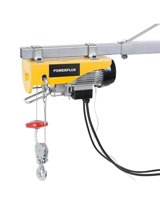 Polipasto Eléctrico 500 W 100/200 kg POWERPLUS