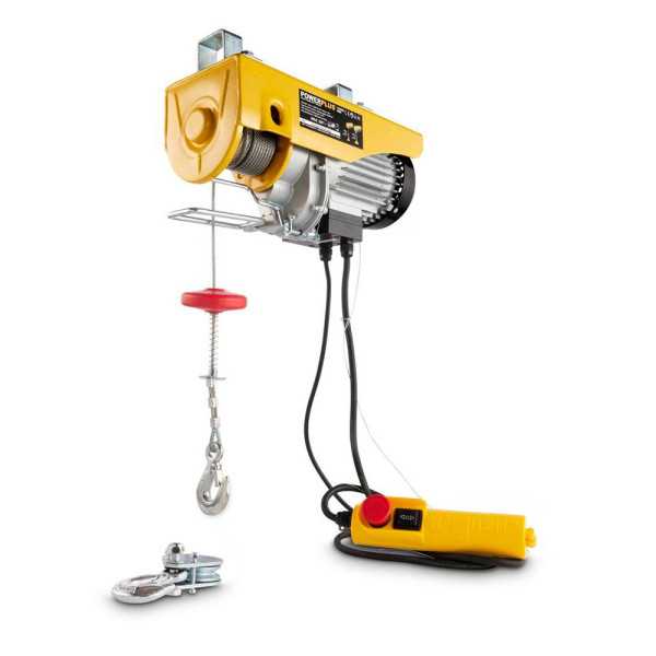 Polipasto Eléctrico 1050 W 300/600 kg POWERPLUS