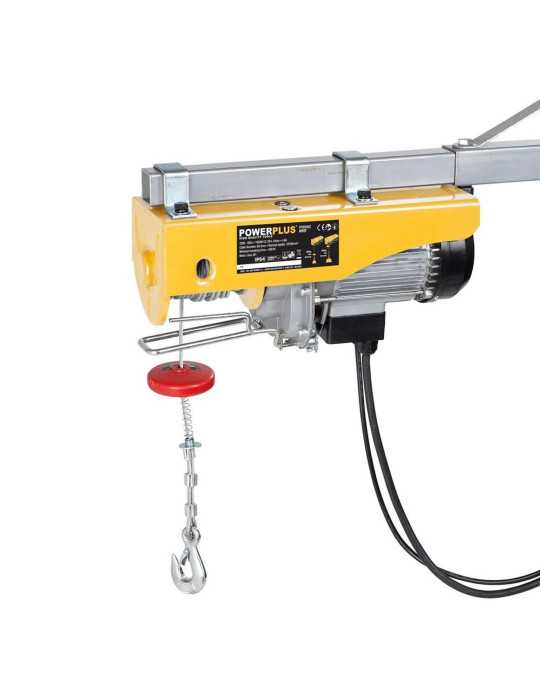 Polipasto Eléctrico 1050 W 300/600 kg POWERPLUS