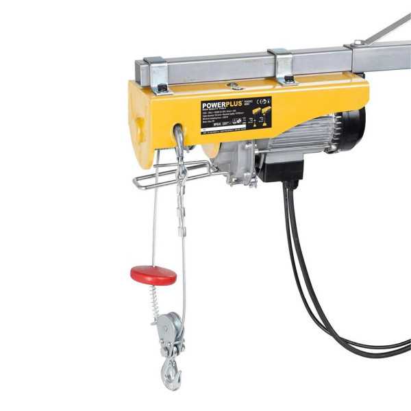 Polipasto Eléctrico 1050 W 300/600 kg POWERPLUS