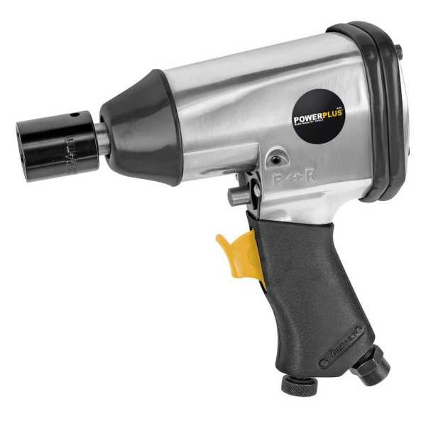 Llave de Impacto Neumática ½ pulg 114 l/min 310 Nm + Vasos POWERPLUS