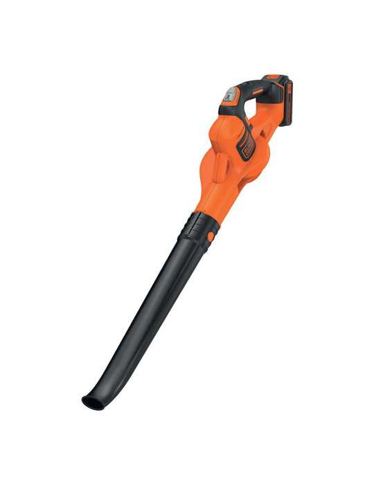 Soplador Powercommand Boost con 1 Batería 18 V 2 Ah BLACK+DECKER