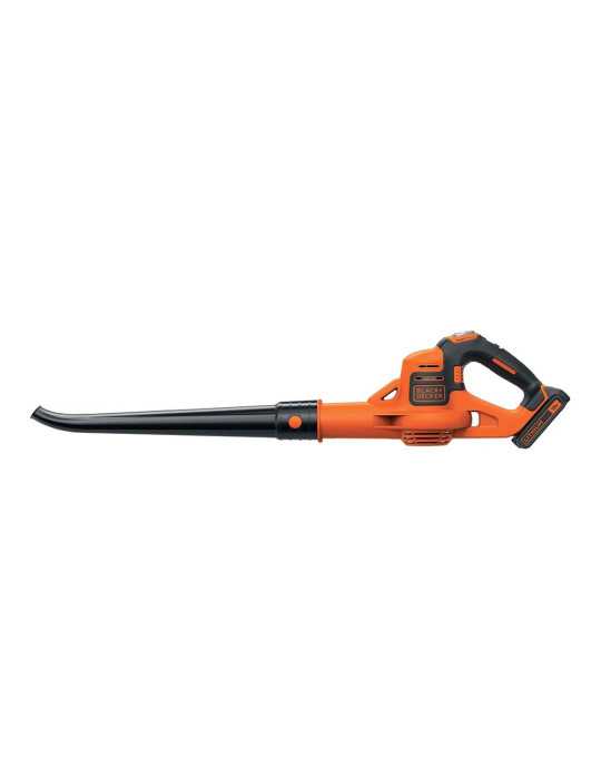 Soplador Powercommand Boost con 1 Batería 18 V 2 Ah BLACK+DECKER
