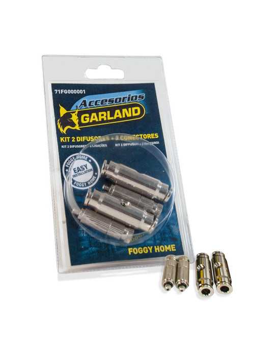 Difusores + 2 Conectores ¼ pulg, Kit 2 uds GARLAND