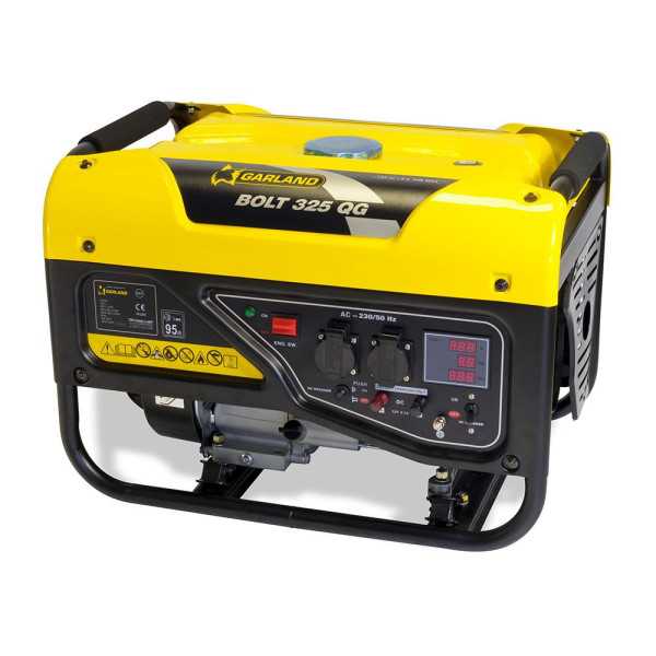 Generador de Gasolina 1,76 kW 196 cc Bolt 325 QG-V17 GARLAND