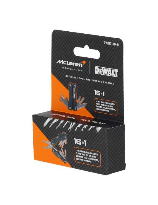 Multiherramienta de Mano Mclaren 16 en 1 DEWALT
