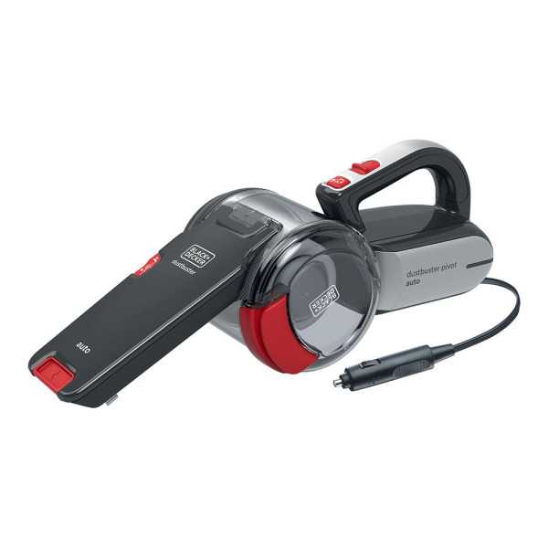Aspirador Coche Pivotante, 12 V, con Accesorios BLACK+DECKER