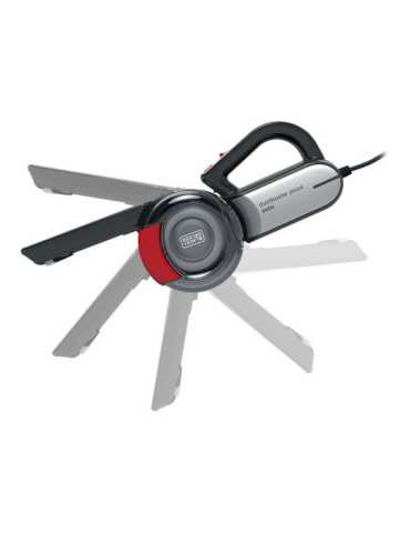 Aspirador Coche Pivotante, 12 V, con Accesorios BLACK+DECKER 2